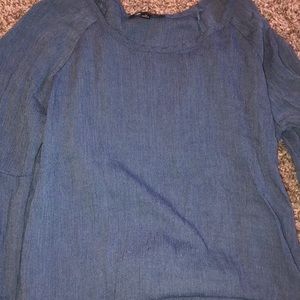 blue dress shirt